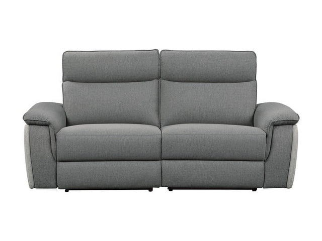 Maroni Gray Power Double Reclining Loveseat - Ornate Home