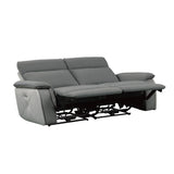 Maroni Gray Power Double Reclining Loveseat - Ornate Home
