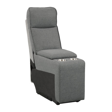 Maroni Gray Power Double Reclining Loveseat - Ornate Home