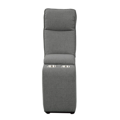 Maroni Gray Power Double Reclining Loveseat - Ornate Home