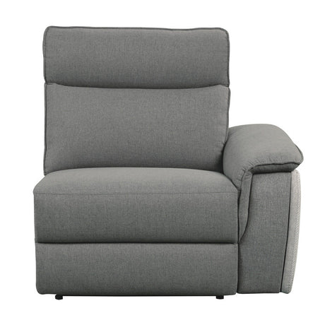 Maroni Gray Power Double Reclining Loveseat - Ornate Home