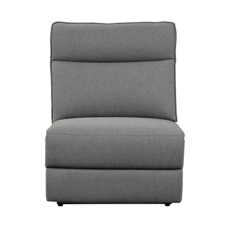 Maroni Gray Power Double Reclining Sofa - Ornate Home