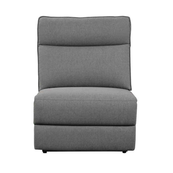 Maroni Gray Power Double Reclining Sofa - Ornate Home