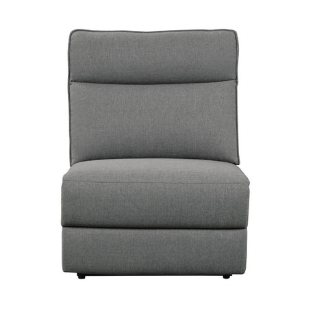 Maroni Gray Power Double Reclining Sofa - Ornate Home