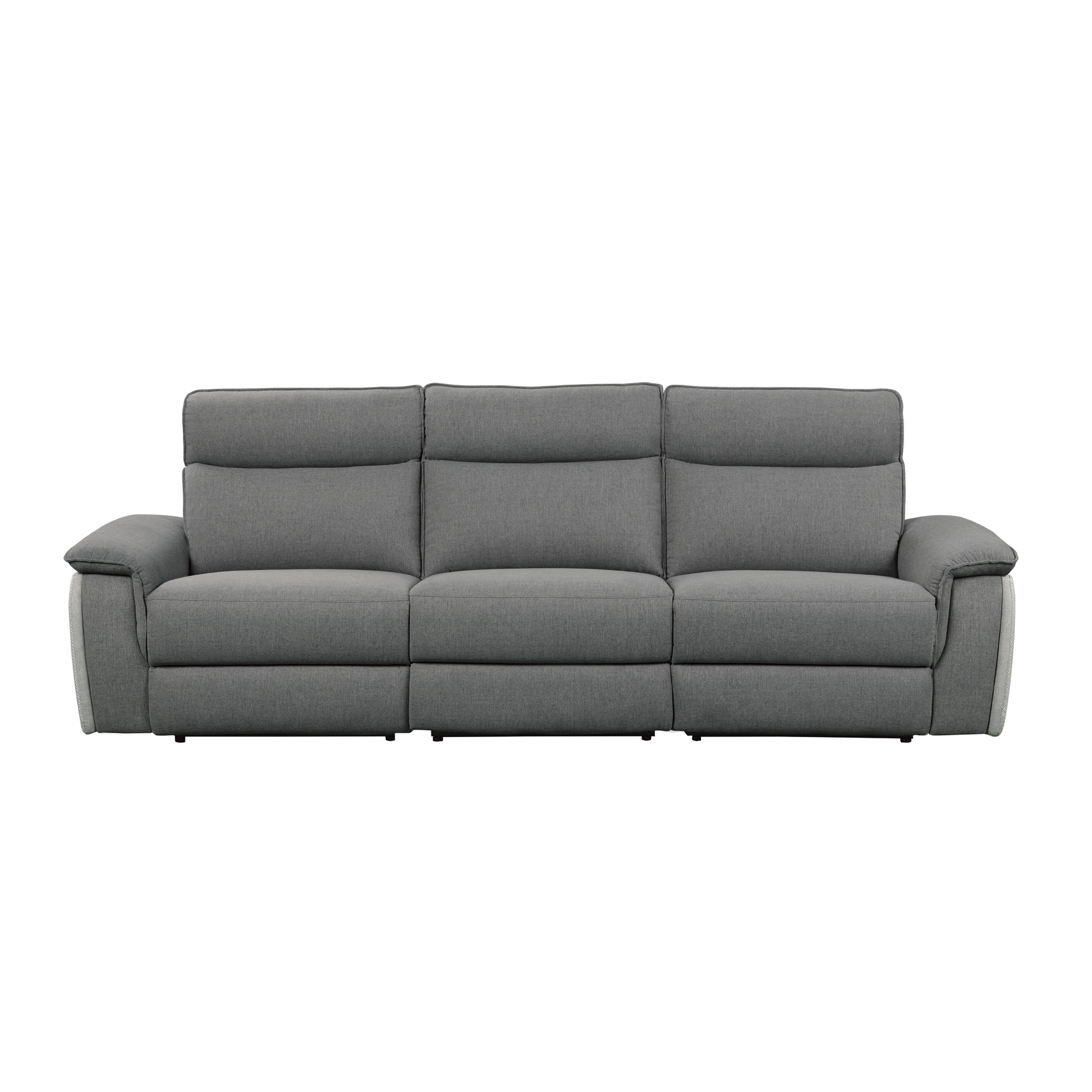 Maroni Gray Power Reclining Sofa and Loveseat - Ornate Home