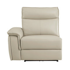 Maroni Taupe 6-Piece Modular Power Reclining Sectional - Ornate Home