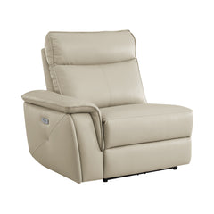 Maroni Taupe 6-Piece Modular Power Reclining Sectional - Ornate Home