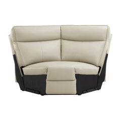 Maroni Taupe 6-Piece Modular Power Reclining Sectional - Ornate Home