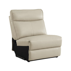 Maroni Taupe 6-Piece Modular Power Reclining Sectional - Ornate Home