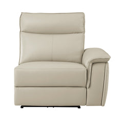 Maroni Taupe 6-Piece Modular Power Reclining Sectional - Ornate Home