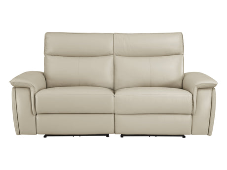 Maroni Taupe Power Double Reclining Loveseat - Ornate Home