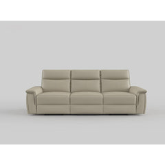 Maroni Taupe Power Double Reclining Sofa - Ornate Home