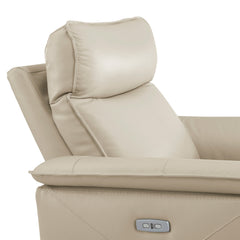 Maroni Taupe Power Reclining Chair - Ornate Home