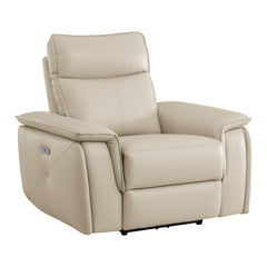 Maroni Taupe Power Reclining Chair - Ornate Home