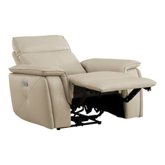 Maroni Taupe Power Reclining Chair - Ornate Home