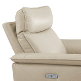 Maroni Taupe Power Reclining Chair - Ornate Home