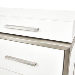 Marquee Cloud White 7-Drawer Chest - Ornate Home