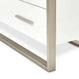 Marquee Cloud White 7-Drawer Chest - Ornate Home