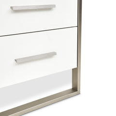Marquee Cloud White 7-Drawer Chest - Ornate Home
