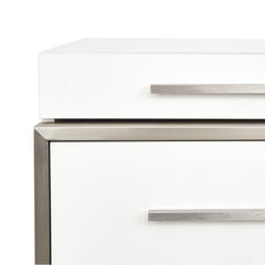 Marquee Cloud White 7-Drawer Chest - Ornate Home