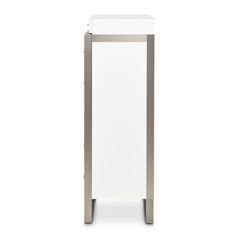 Marquee Cloud White 7-Drawer Chest - Ornate Home