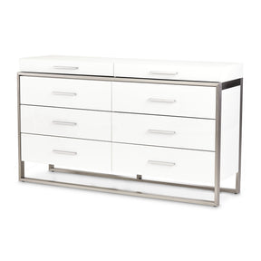 Marquee Cloud White Dresser - Ornate Home