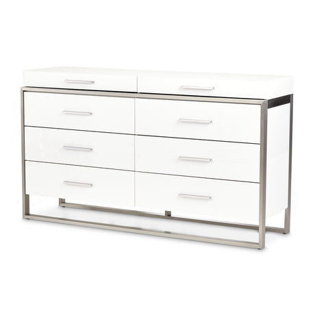 Marquee Cloud White Dresser - Ornate Home