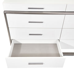 Marquee Cloud White Dresser - Ornate Home