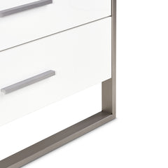 Marquee Cloud White Dresser - Ornate Home