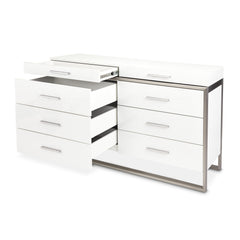 Marquee Cloud White Dresser - Ornate Home