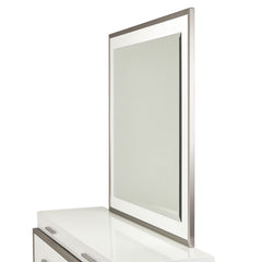 Marquee Cloud White Dresser with Mirror - Ornate Home