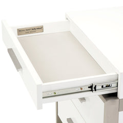 Marquee Cloud White Nightstand - Ornate Home