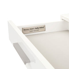Marquee Cloud White Nightstand - Ornate Home
