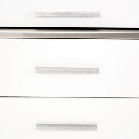 Marquee Cloud White Nightstand - Ornate Home