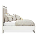 Marquee Cloud White Panel Bed - Ornate Home