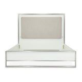 Marquee Cloud White Panel Bed - Ornate Home