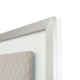 Marquee Cloud White Panel Bed - Ornate Home