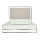 Marquee Cloud White Queen Panel Bed - Ornate Home
