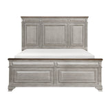 Marquette Brown/Gray California King Bed - Ornate Home