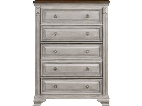 Marquette Brown/Gray Chest - Ornate Home