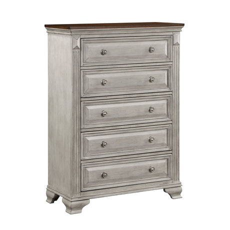 Marquette Brown/Gray Chest - Ornate Home