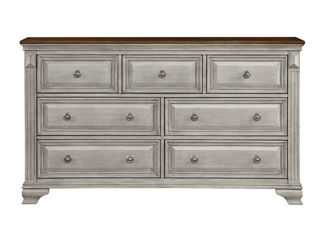 Marquette Brown/Gray Dresser - Ornate Home