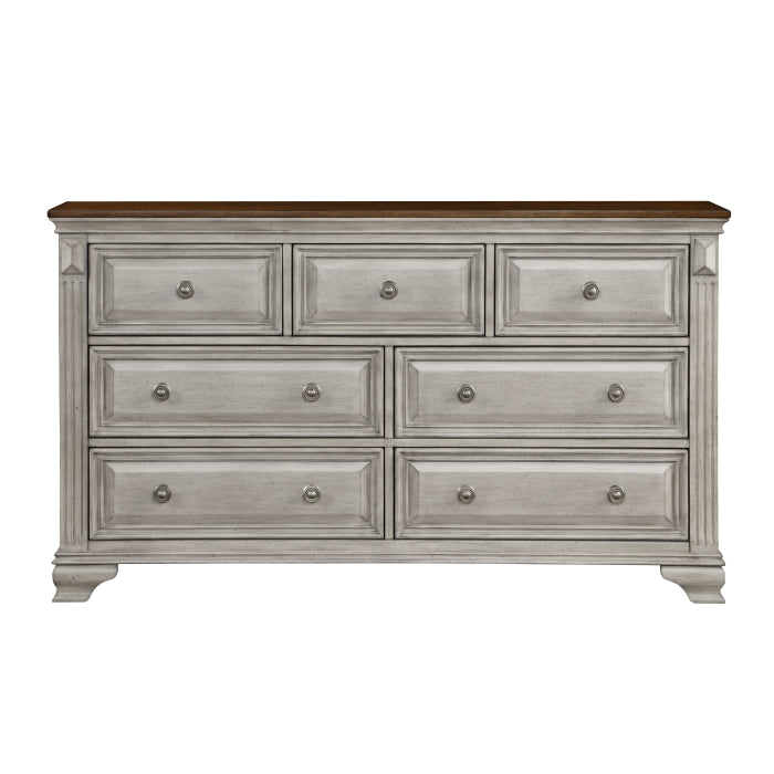 Marquette Brown/Gray Dresser - Ornate Home