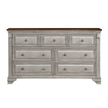 Marquette Brown/Gray Dresser - Ornate Home