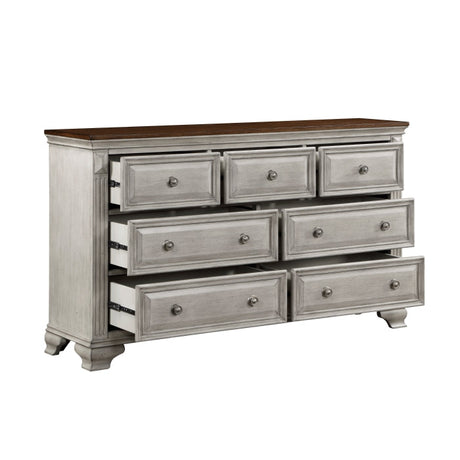 Marquette Brown/Gray Dresser - Ornate Home