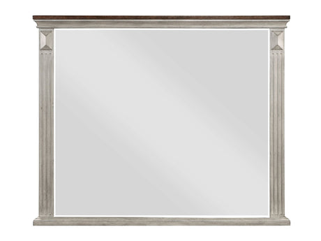 Marquette Brown/Gray Mirror - Ornate Home