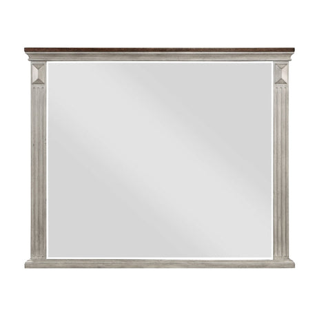 Marquette Brown/Gray Mirror - Ornate Home
