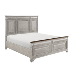 Marquette Brown/Gray Queen Bed - Ornate Home