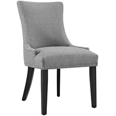 Marquis Light Gray Fabric Dining Chair - Ornate Home