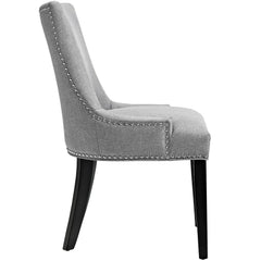 Marquis Light Gray Fabric Dining Chair - Ornate Home